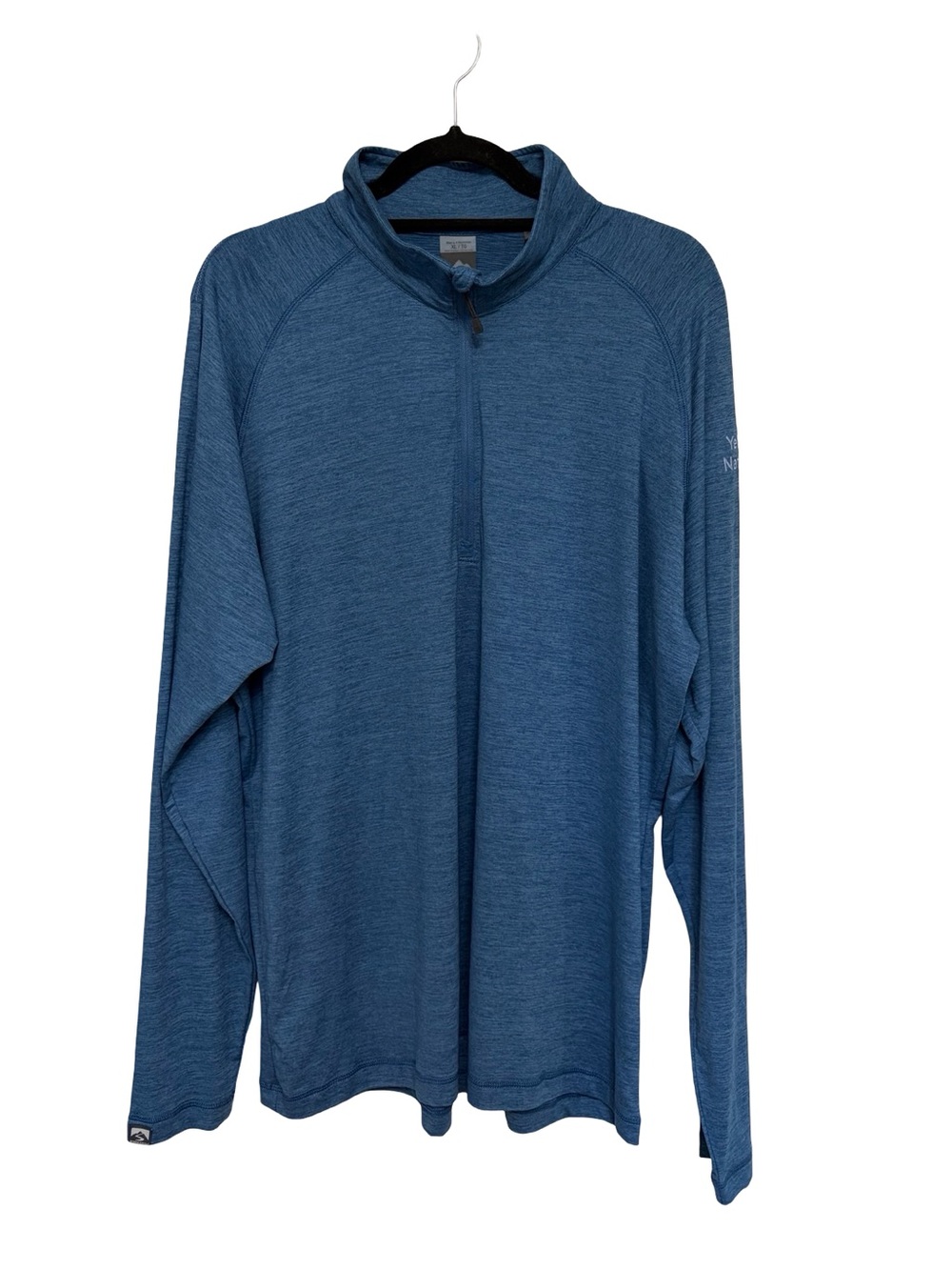 NEW Men’s Storm Creek Pacesetter Super Soft Lightweight Quarter Zip Blue XL